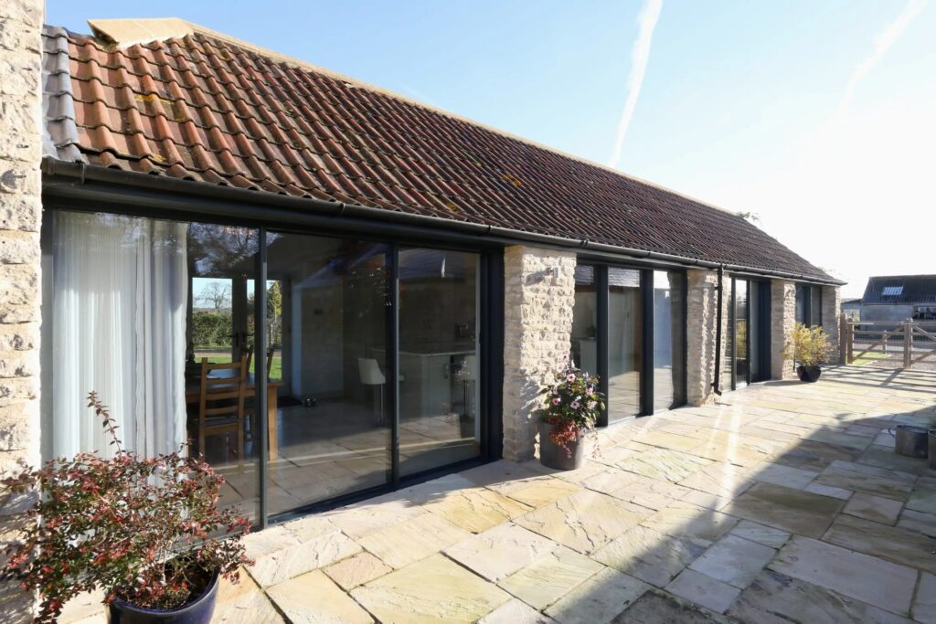 barn renovation aluminium doors stable barn sieger systems 4 scaled