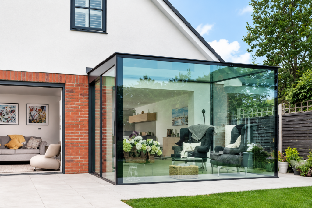 glass box extension