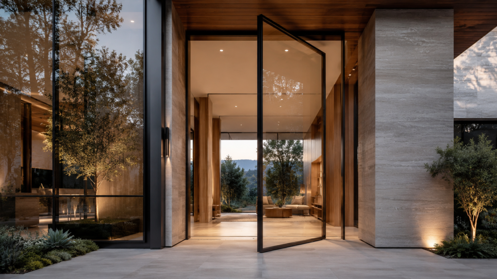 architects pivot door