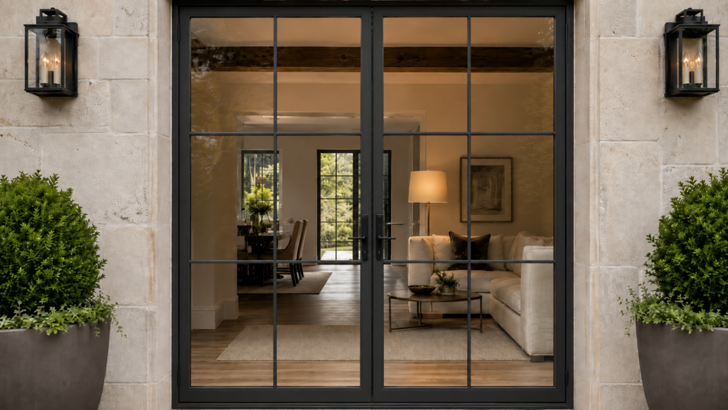 builders pivot door