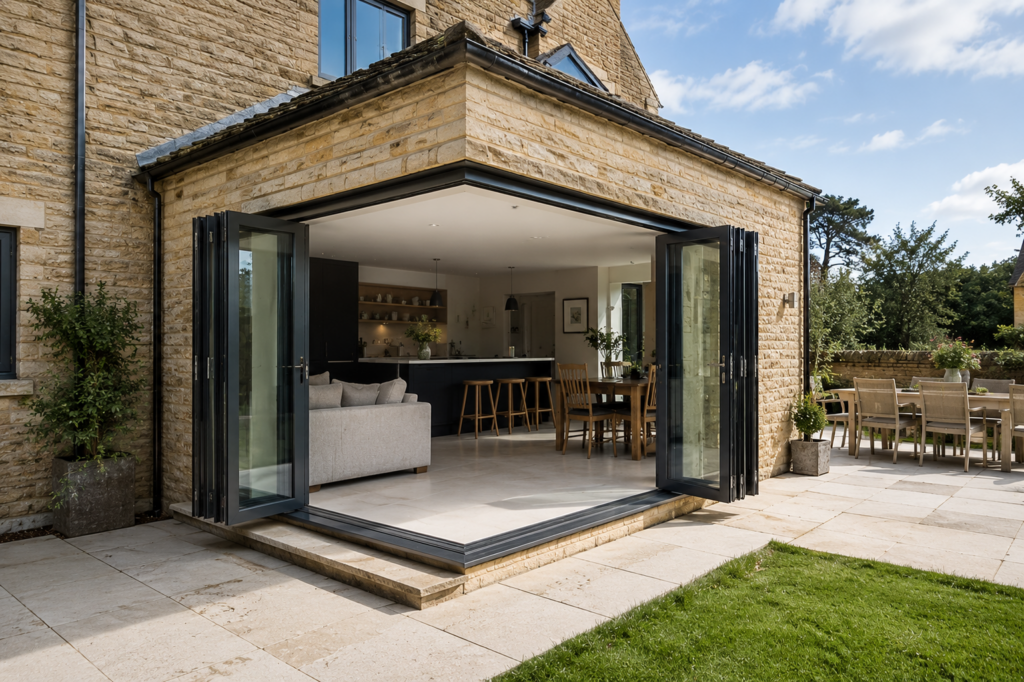 corner bifold doors